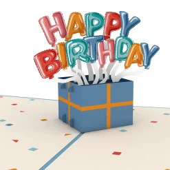Lovepop Greeting Cards|Birthday|Happy Birthday Burst Pop-Up Card