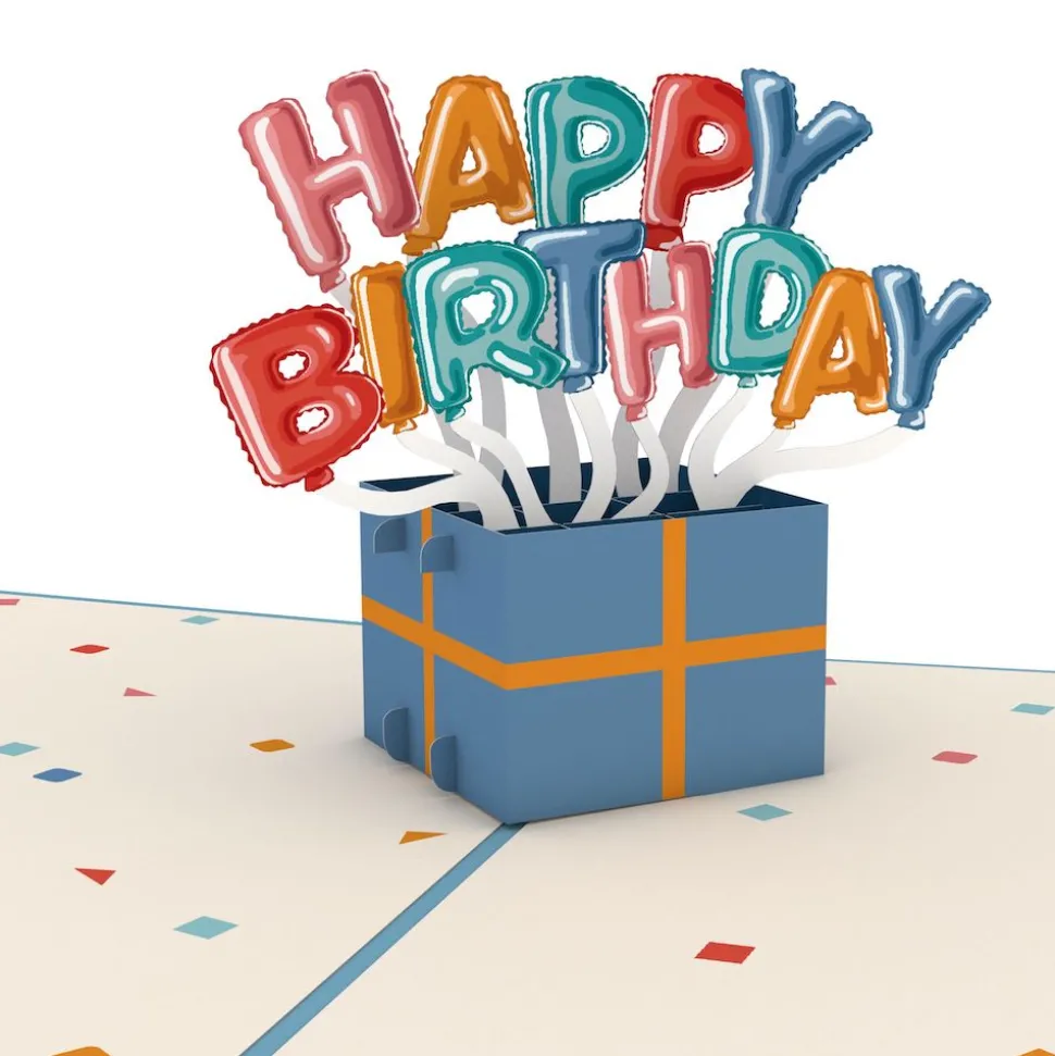 Lovepop Birthday|Happy Birthday Burst Pop-Up Card and A Mid-life Crisis Sports Car Sentiment Set