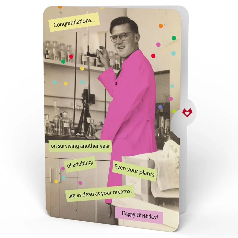 Lovepop Birthday|Happy Birthday Burst Pop-Up Card and Survive Another Year of Adulting Sentiment Set