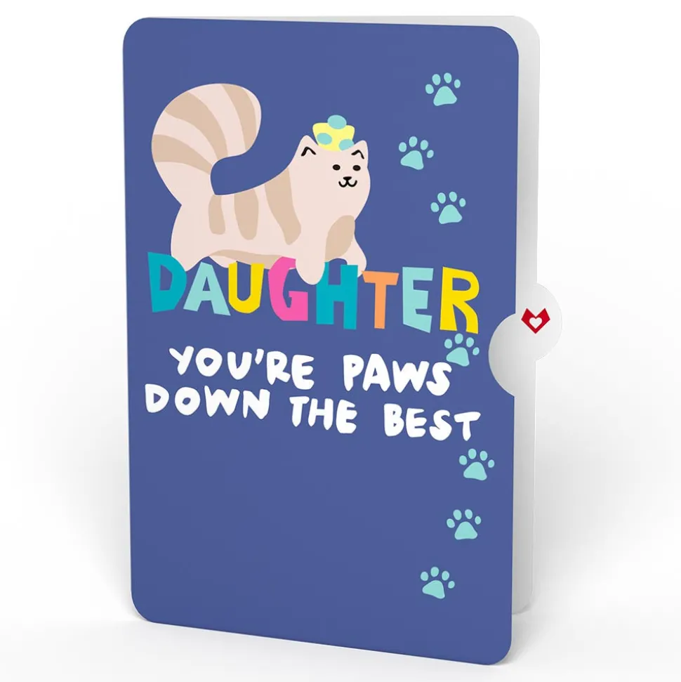 Lovepop Birthday|Happy Birthday Cats Pop-Up Card and Sentiment Set for Daughter