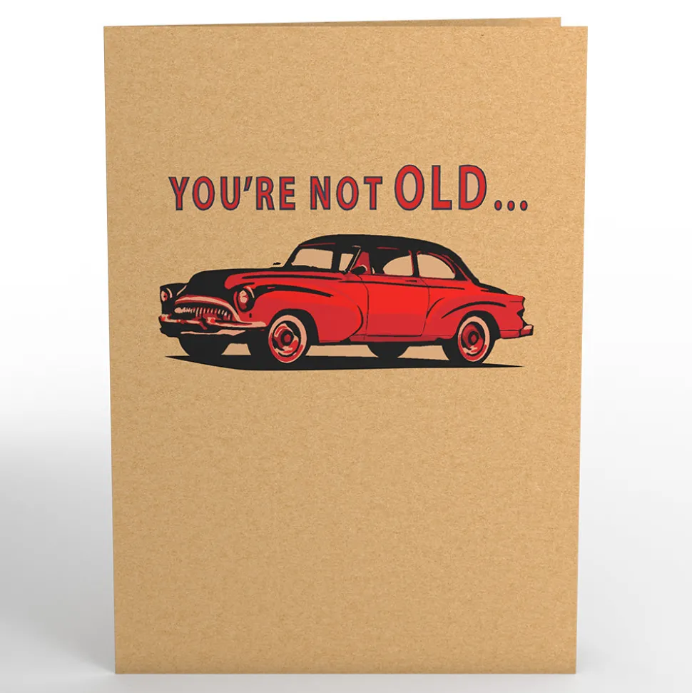 Lovepop Greeting Cards|Birthday|Happy Birthday Classic Car Pop-Up Card