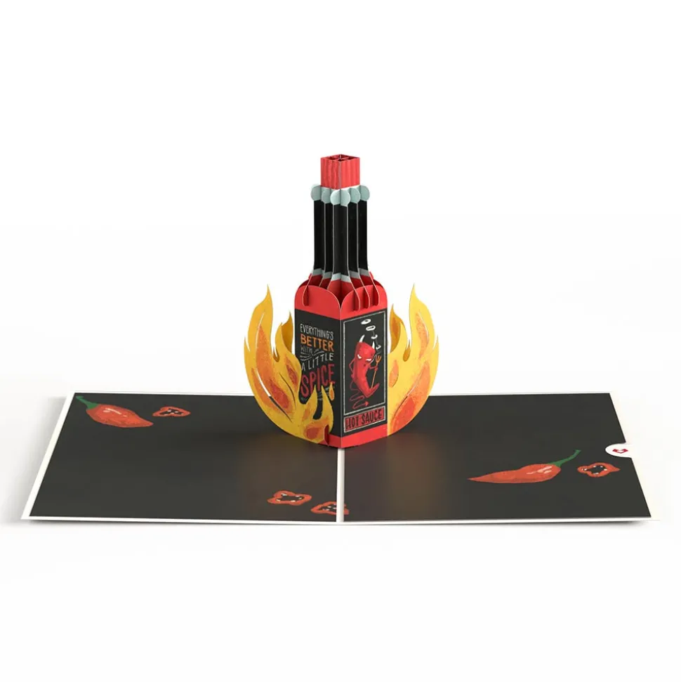 Lovepop Greeting Cards|Birthday|Happy Birthday Hot Stuff Pop-Up Card