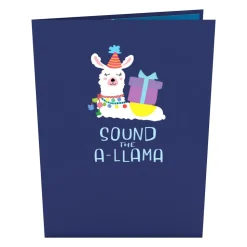 Kids Lovepop Birthday|Kids|Happy Birthday Llama Pop-Up Card