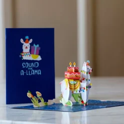 Kids Lovepop Birthday|Kids|Happy Birthday Llama Pop-Up Card