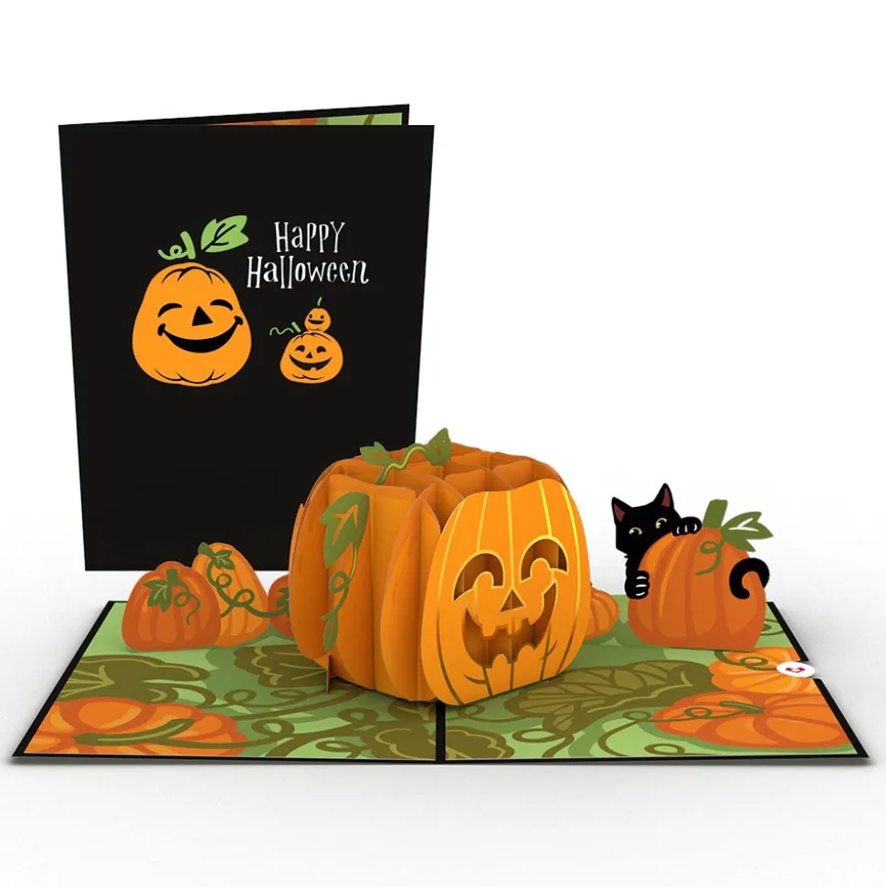 Kids Lovepop Greeting Cards|Halloween 10/31|Happy Halloween Pumpkin Pop-Up Card