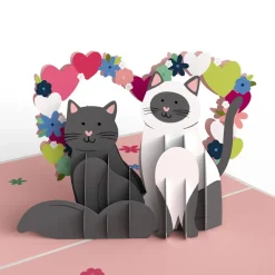 Lovepop Valentine'S Day 2/14|Happy Meowentine’s Day Cat 4-in-1 Nesting Card