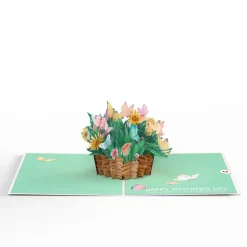Lovepop Greeting Cards|Mother'S Day 5/11|Happy Mother’s Day Butterfly Basket Pop-Up Card