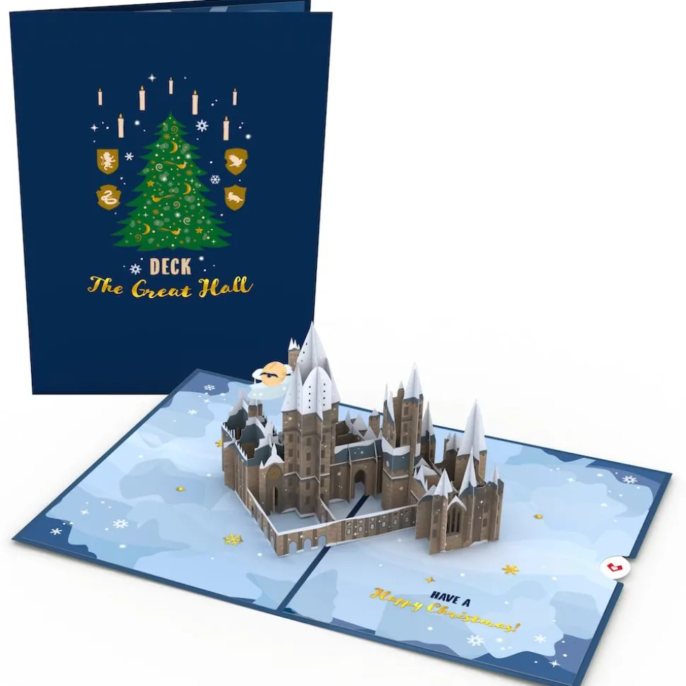 Lovepop Greeting Cards|Christmas 12/25|Harry Potter™ Christmas at Hogwarts™ Pop-Up Card