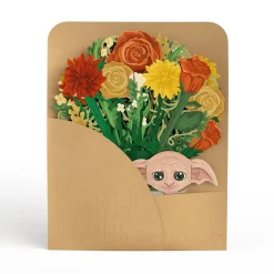 Lovepop Pop-Up Bouquets|Flower Buds|Harry Potter™ Dobby™ Flower Buds Bouquet