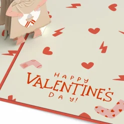 Kids Lovepop Greeting Cards|Valentine'S Day 2/14|Harry Potter™ Dobby™ Valentine’s Day Pop-Up Card