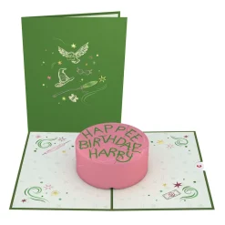 Lovepop Birthday|Her|Harry Potter™ Happee Birthdae Cake Pop-Up Card