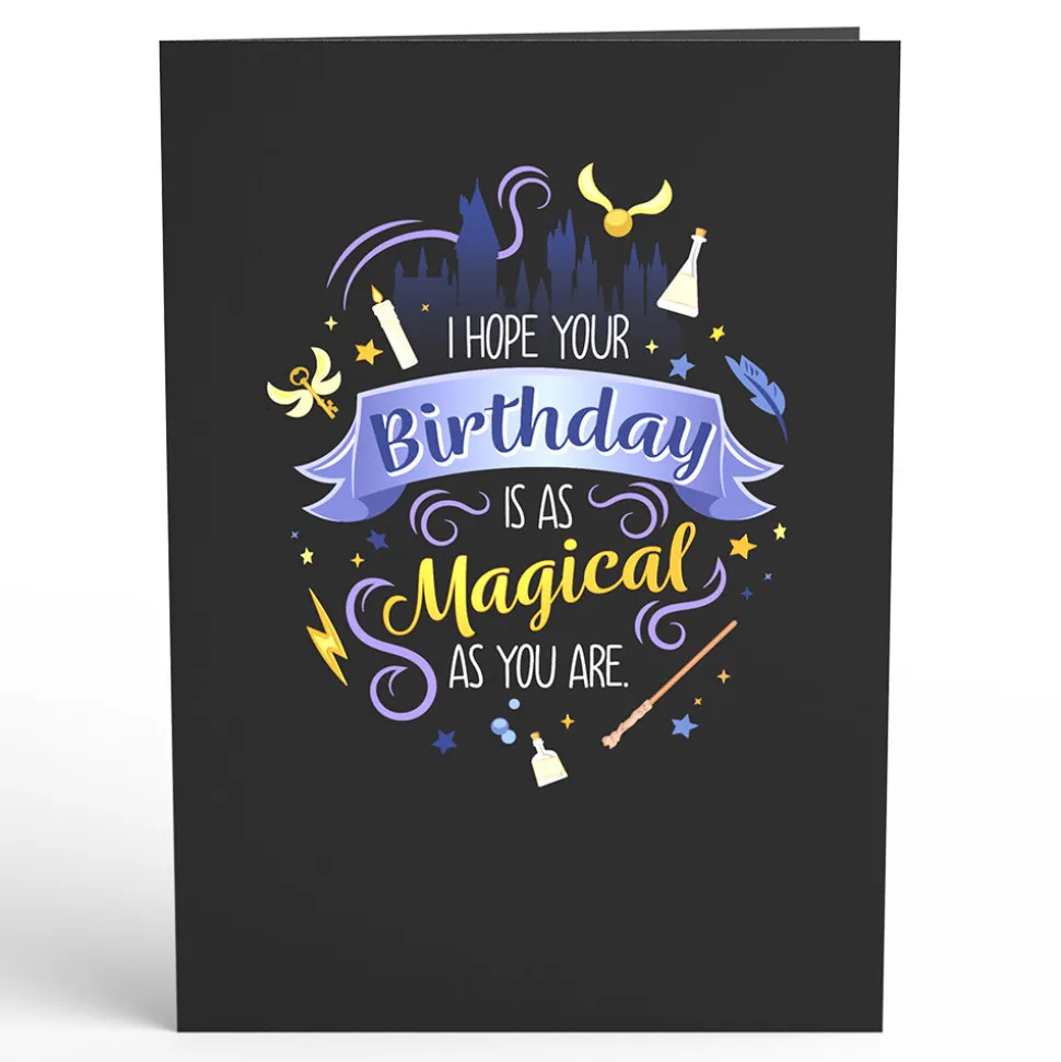 Lovepop Birthday|Harry Potter|Harry Potter™ Hogwarts™ Birthday Pop-Up Card