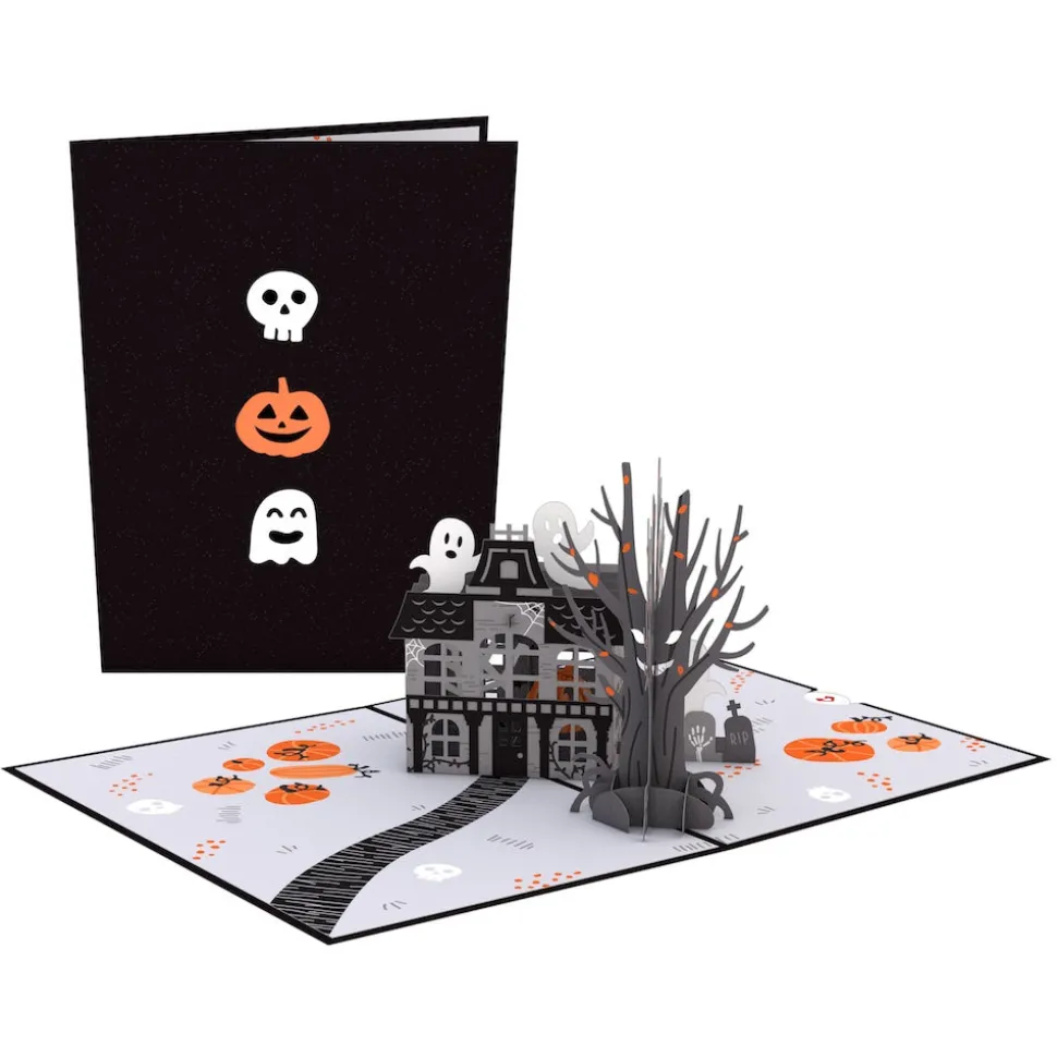 Kids Lovepop Halloween 10/31|Kids|Haunted House Pop-Up Card