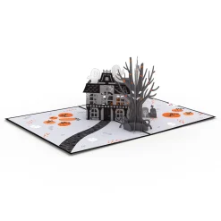 Kids Lovepop Halloween 10/31|Kids|Haunted House Pop-Up Card