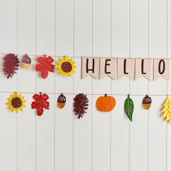 Lovepop Decor|Hello Fall Foliage Garlands 8ft (2-pack)