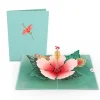 Women Lovepop Greeting Cards|Birthday|Hibiscus Bloom Pop-Up Card