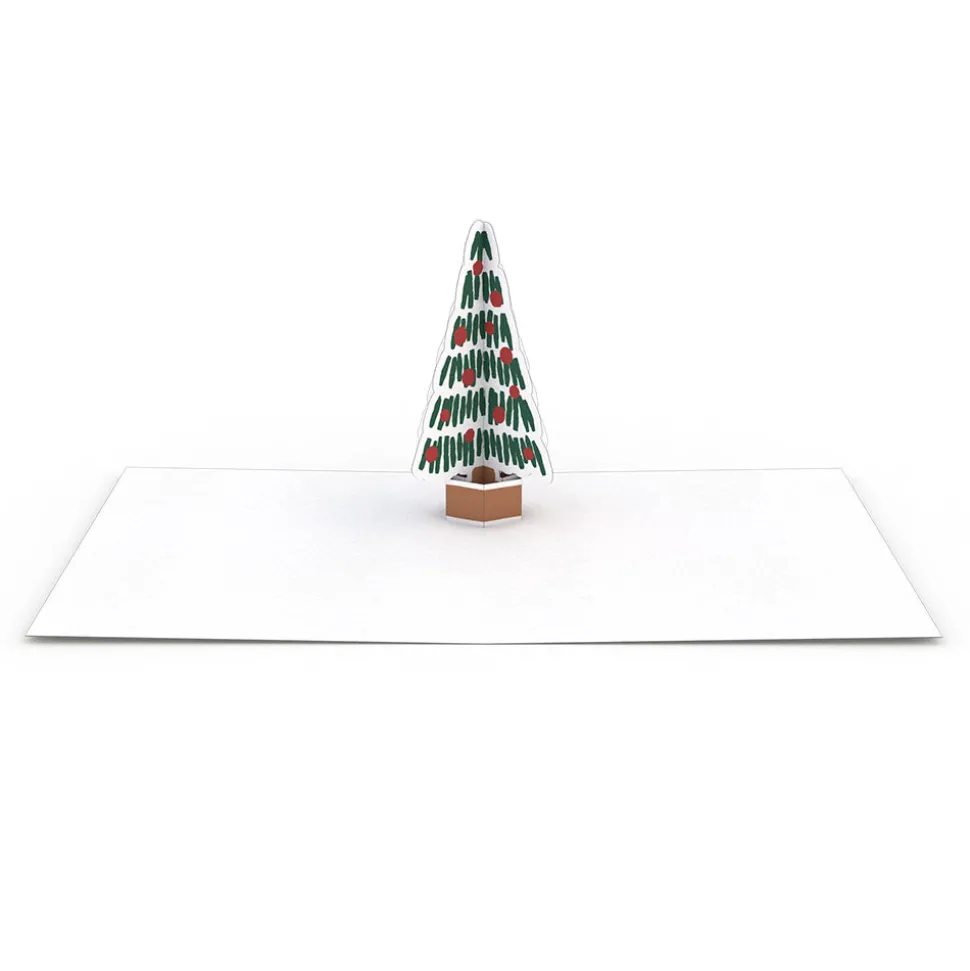 Lovepop Notecards|Christmas 12/25|Holiday Tree Notecards (Assorted 4-Pack)
