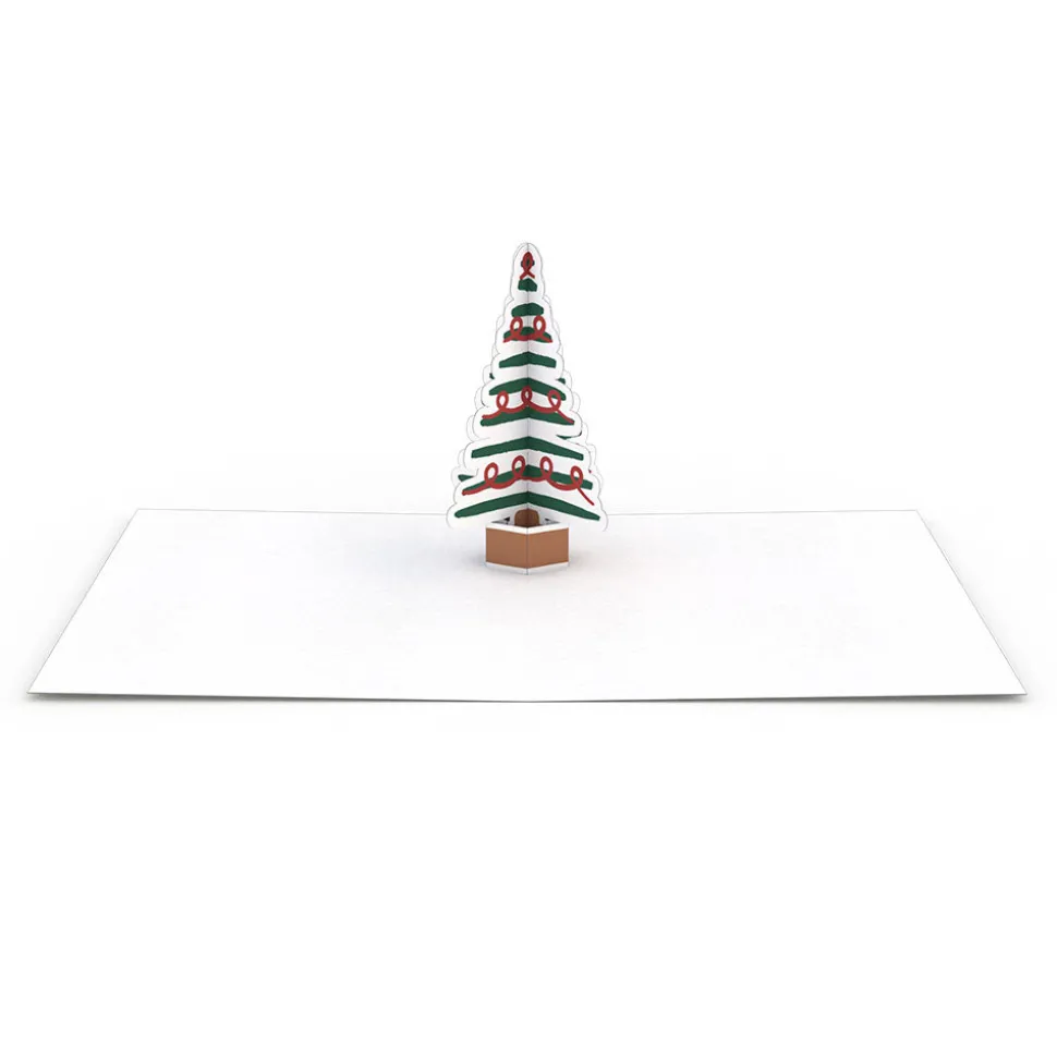 Lovepop Notecards|Christmas 12/25|Holiday Tree Notecards (Assorted 4-Pack)