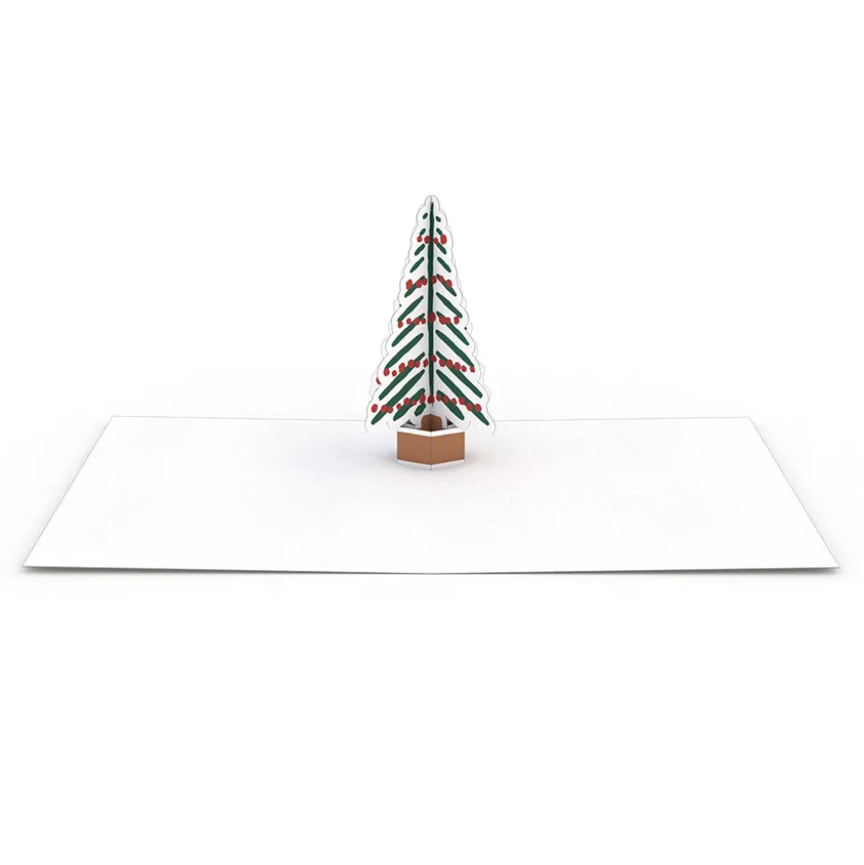 Lovepop Notecards|Christmas 12/25|Holiday Tree Notecards (Assorted 4-Pack)