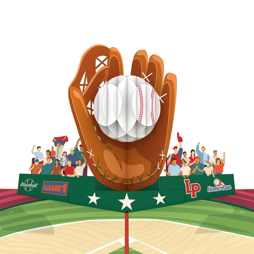 Kids Lovepop Greeting Cards|Birthday|Home Run Pop-Up Card