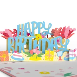 Lovepop Greeting Cards|Birthday|It's Time to Celebrate Birthday Pop-Up Card