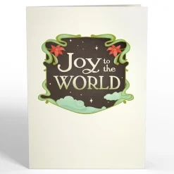Lovepop Greeting Cards|Religious|Joy to the World Christmas Angel Pop-Up Card