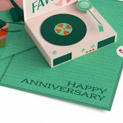 Lovepop Greeting Cards|Anniversary|Just for the Record Anniversary Pop-Up Card