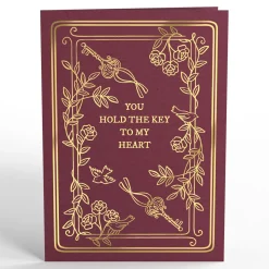 Lovepop Greeting Cards|Anniversary|Key To My Heart Anniversary Pop-Up Card