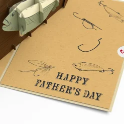 Lovepop Card & Gift Bundles|Decor|Kick-Bass Dad Father's Day Pop-Up Card & Bouquet Bundle