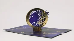 Lovepop Greeting Cards|Birthday|Leo Zodiac Birthday Pop-Up Card