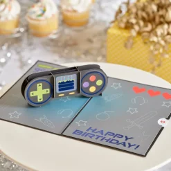 Kids Lovepop Greeting Cards|Birthday|Leveled Up Gamer Birthday Pop-Up Card