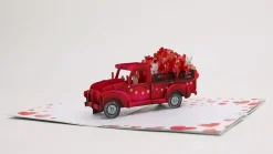Kids Lovepop Valentine'S Day 2/14|Kids|Love Delivery Truck Pop-Up Card