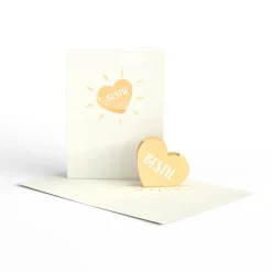 Lovepop Notecards|Valentine'S Day 2/14|Love Hearts Notecards (Assorted 4-Pack)