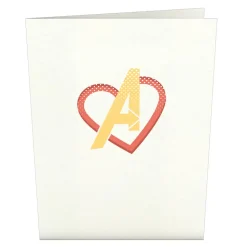 Lovepop Notecards|Valentine'S Day 2/14|Marvel Avengers Valentine Notecards (Assorted 4 Pack)