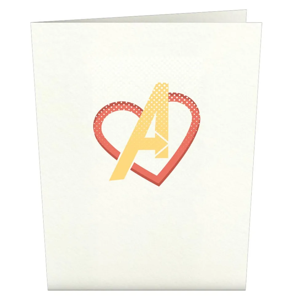 Lovepop Notecards|Valentine'S Day 2/14|Marvel Avengers Valentine Notecards (Assorted 4 Pack)