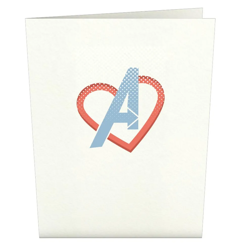 Lovepop Notecards|Valentine'S Day 2/14|Marvel Avengers Valentine Notecards (Assorted 4 Pack)