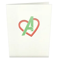 Lovepop Notecards|Valentine'S Day 2/14|Marvel Avengers Valentine Notecards (Assorted 4 Pack)