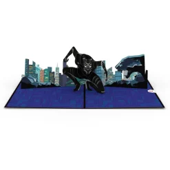 Kids Lovepop Birthday|Father'S Day 6/15|Marvel Black Panther Pop-Up Card