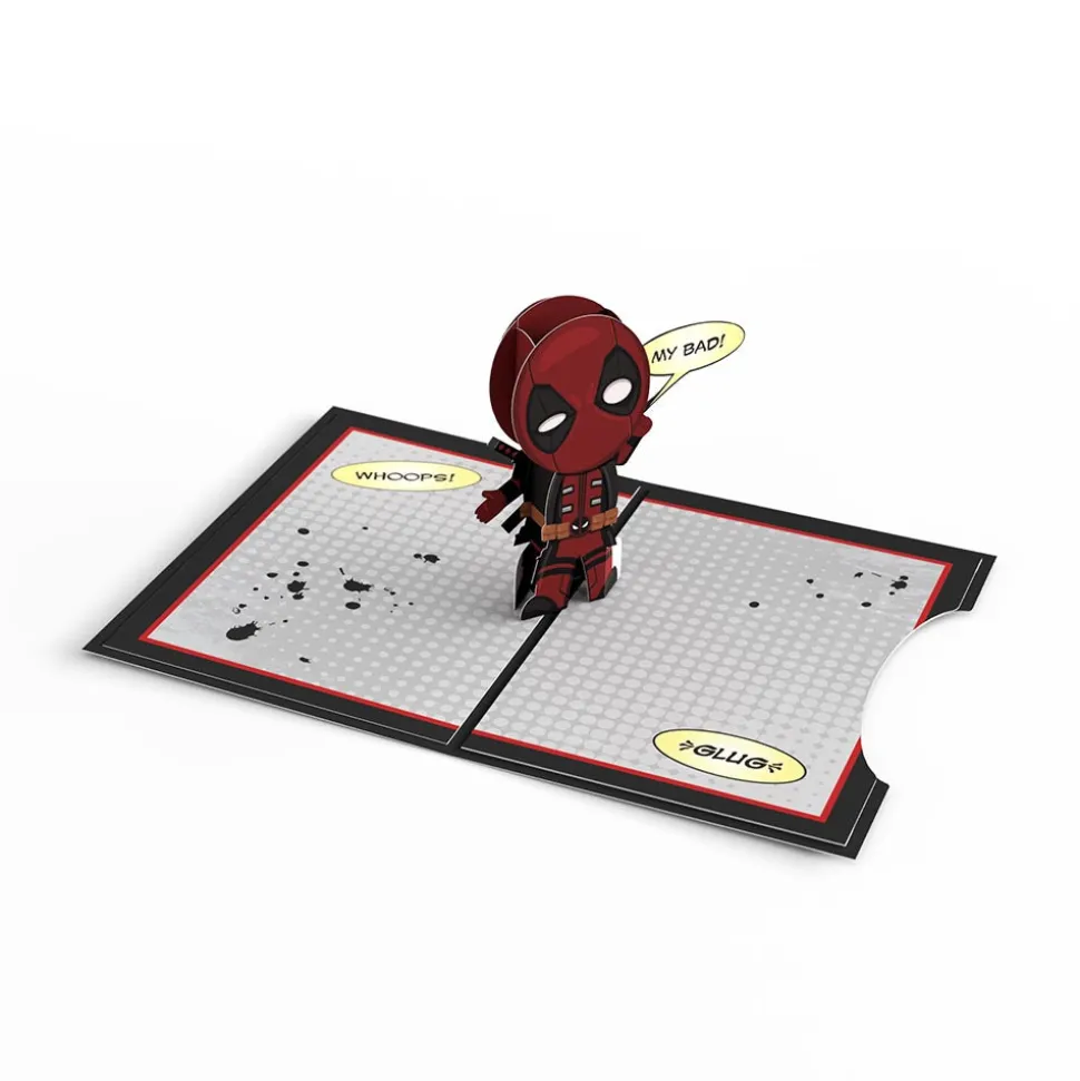 Lovepop Father'S Day 6/15|Dad|Marvel Deadpool Father's Day 4-in-1 Nesting Card