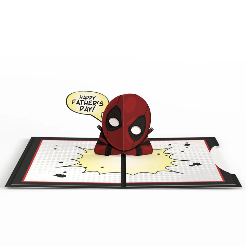 Lovepop Father'S Day 6/15|Dad|Marvel Deadpool Father's Day 4-in-1 Nesting Card