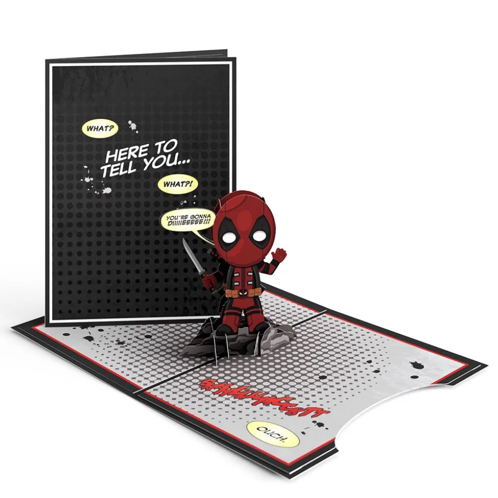 Lovepop Father'S Day 6/15|Dad|Marvel Deadpool Father's Day 4-in-1 Nesting Card