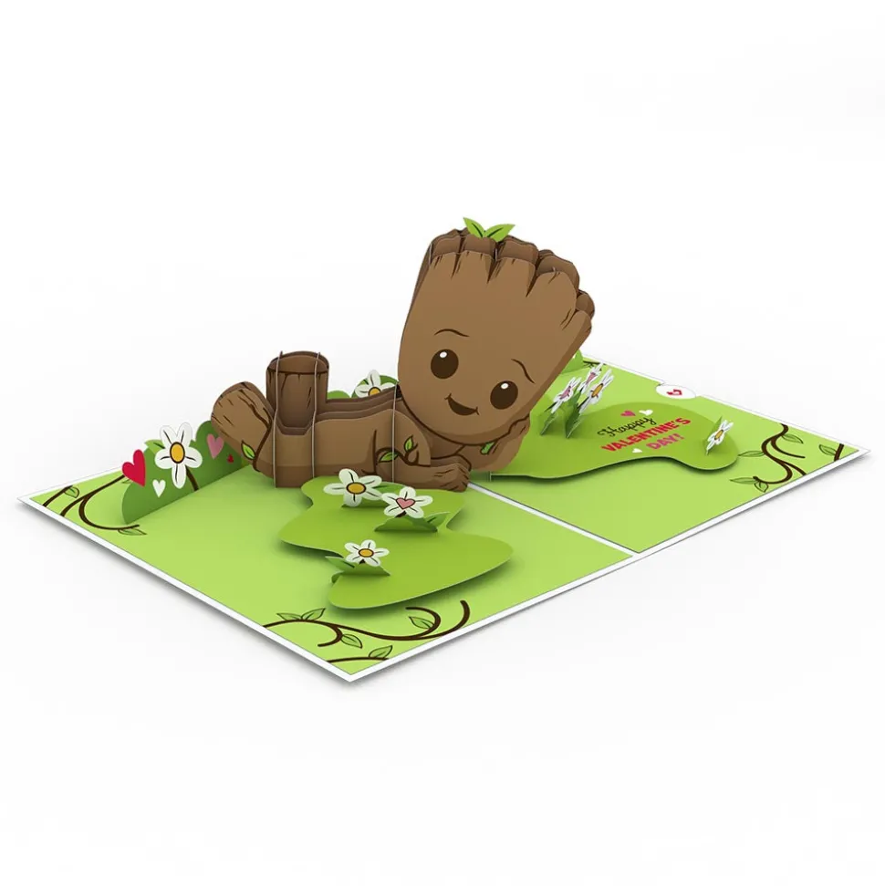 Kids Lovepop Valentine'S Day 2/14|Kids|Marvel Studios' I Am Groot Valentine Pop-Up Card