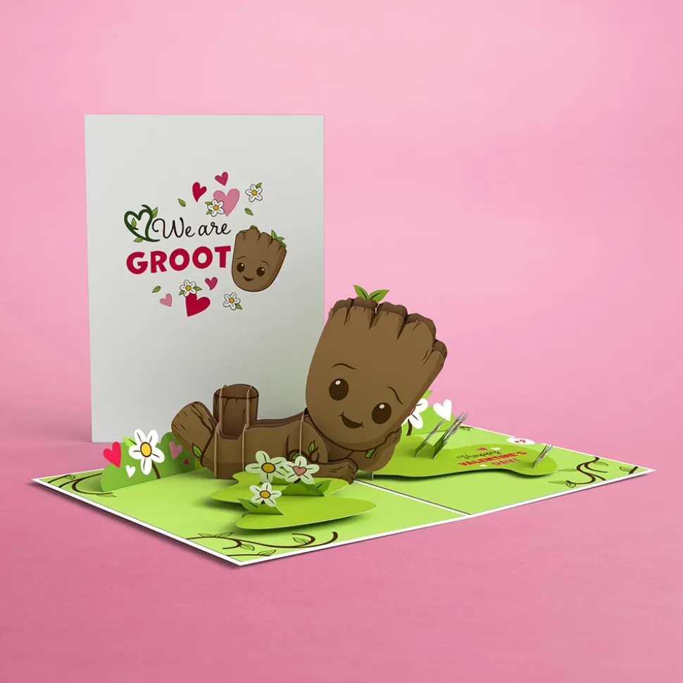 Kids Lovepop Valentine'S Day 2/14|Kids|Marvel Studios' I Am Groot Valentine Pop-Up Card