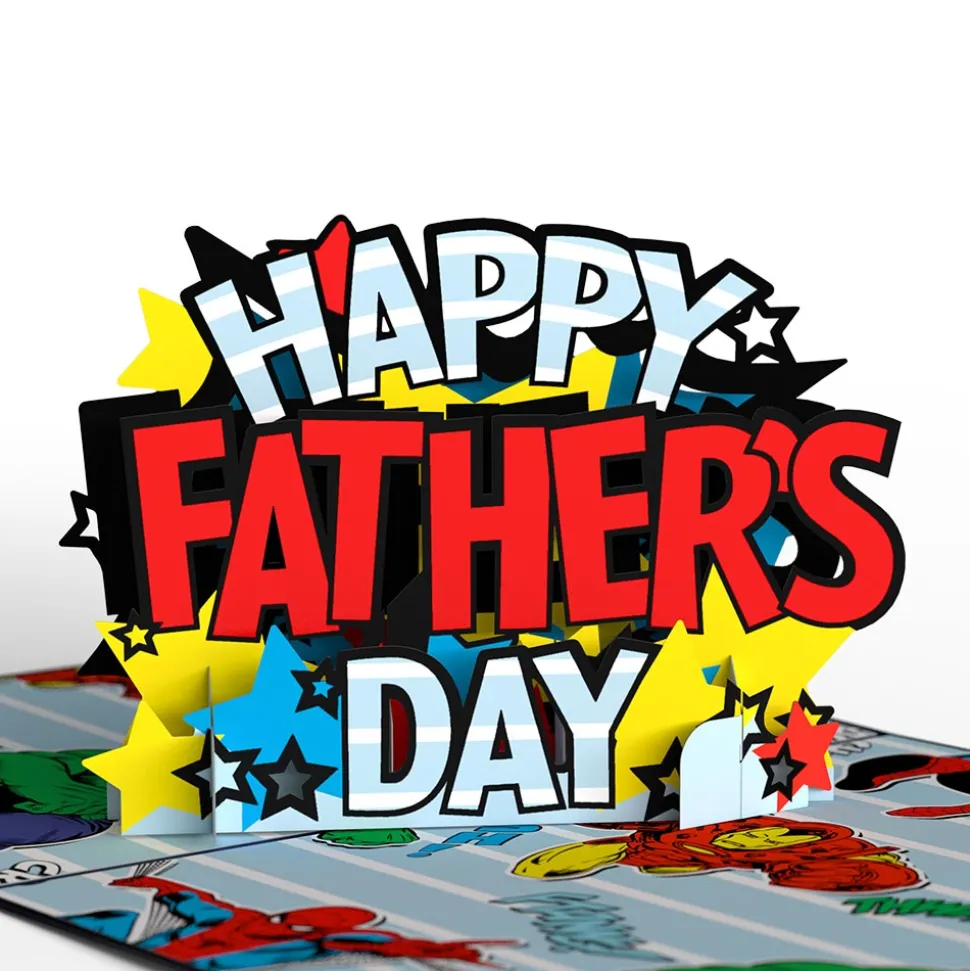 Lovepop Father'S Day 6/15|Dad|Marvel's Avengers Super-Hero Father's Day Pop-Up Card