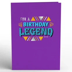 Lovepop Birthday|Marvel|Marvel's Black Panther Birthday Legend Pop-Up Card