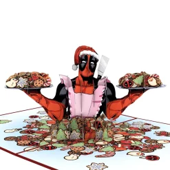 Lovepop Greeting Cards|Christmas 12/25|Marvel's Deadpool: Merry Whatever Pop-Up Card