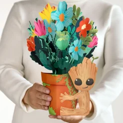 Lovepop Pop-Up Bouquets|Flower Buds|Marvel's Guardians of the Galaxy Groot Flower Buds Bouquet