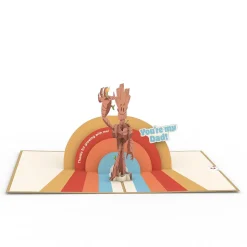 Lovepop Father'S Day 6/15|Dad|Marvel's Guardians of the Galaxy Groot-ful You're My Dad Pop-Up Card
