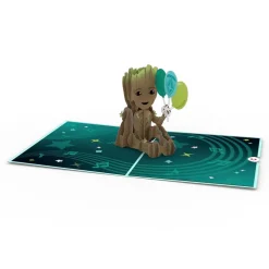 Kids Lovepop Birthday|Kids|Marvel's Guardians of the Galaxy Groot Birthday Pop-Up Card