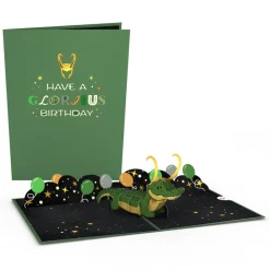 Kids Lovepop Birthday|Kids|Marvel's Loki Glorious Birthday Pop-Up Card
